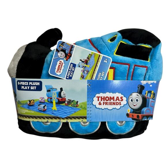 Thomas and Friends 11.5 in Plush 8 Piece Thomas the Train Stuffed Animal Playset - Picture 3 of 11